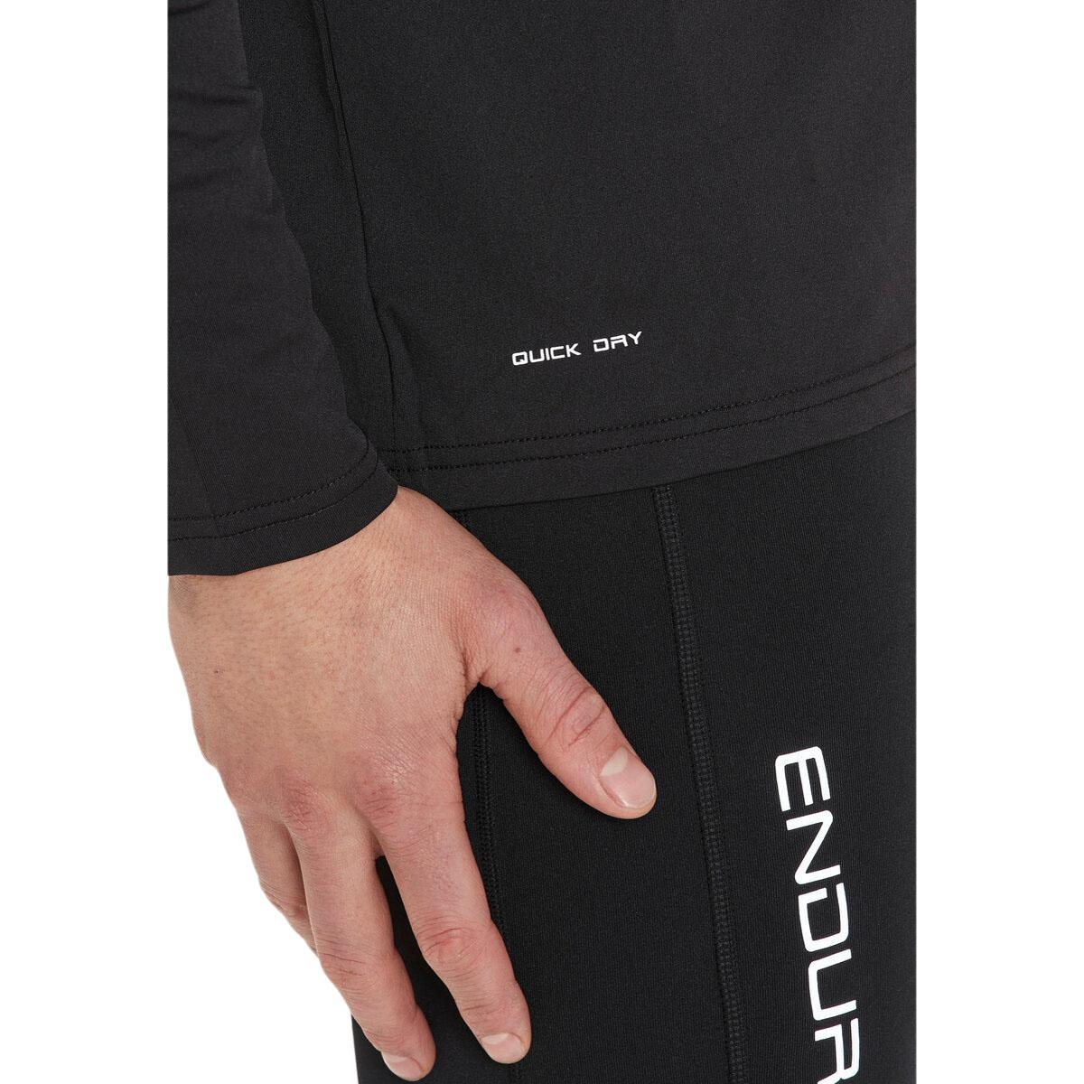 Endurance Kulon Performance Langermet T-skjorte Herre Black