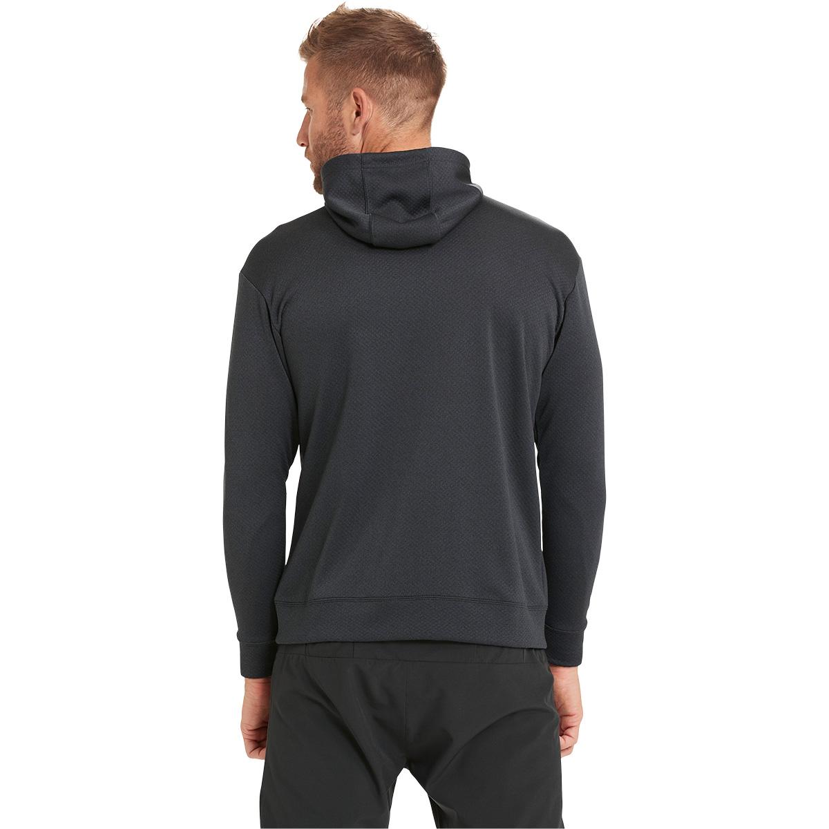 Endurance Dereff Full Zip Trænings Hættetrøje Herre Black Melange