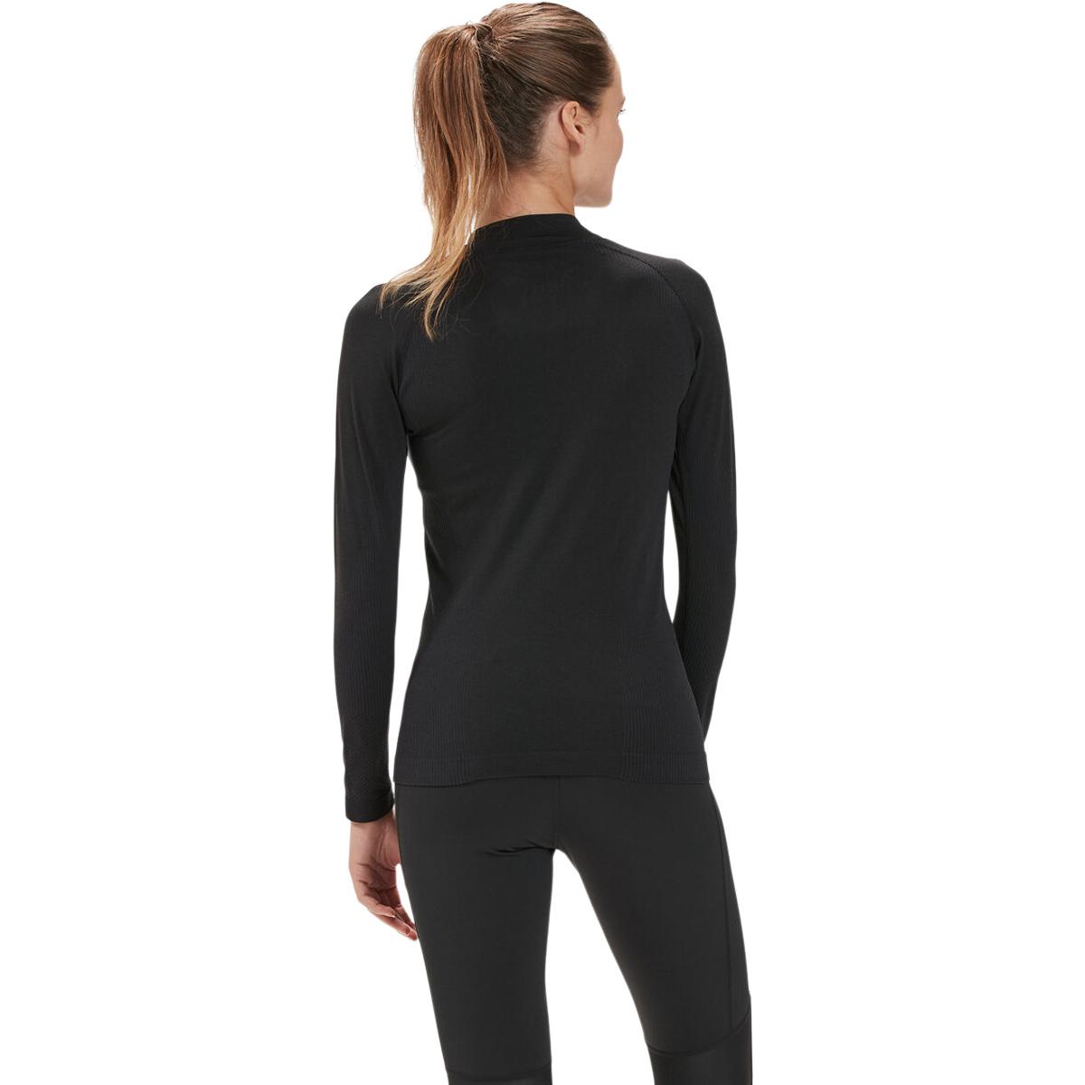 Endurance Halen Seamless Midlayer Treningstrøye Dame Dark Grey Melange