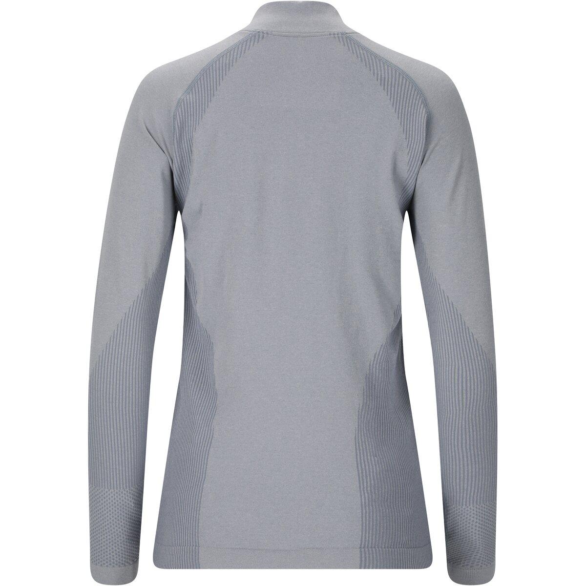 Endurance Halen Seamless Midlayer Treningstrøye Dame Flint Stone