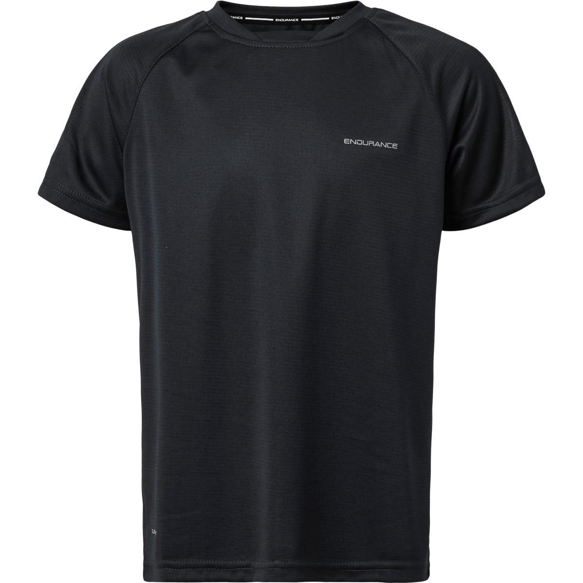 Endurance Actty Løpe T-skjorte Barn Black