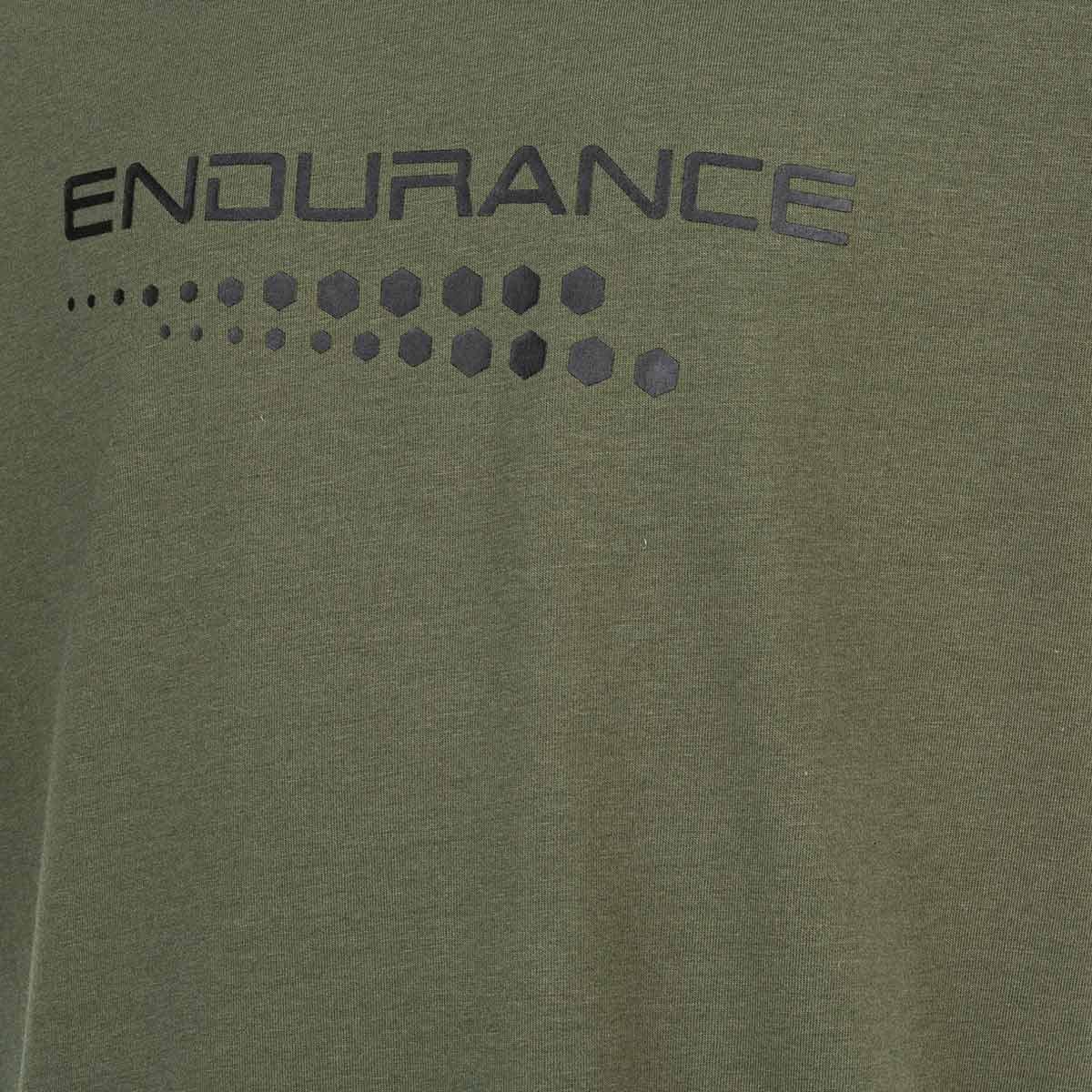 Endurance Ostuno Trenings T-skjorte Barn Military Green