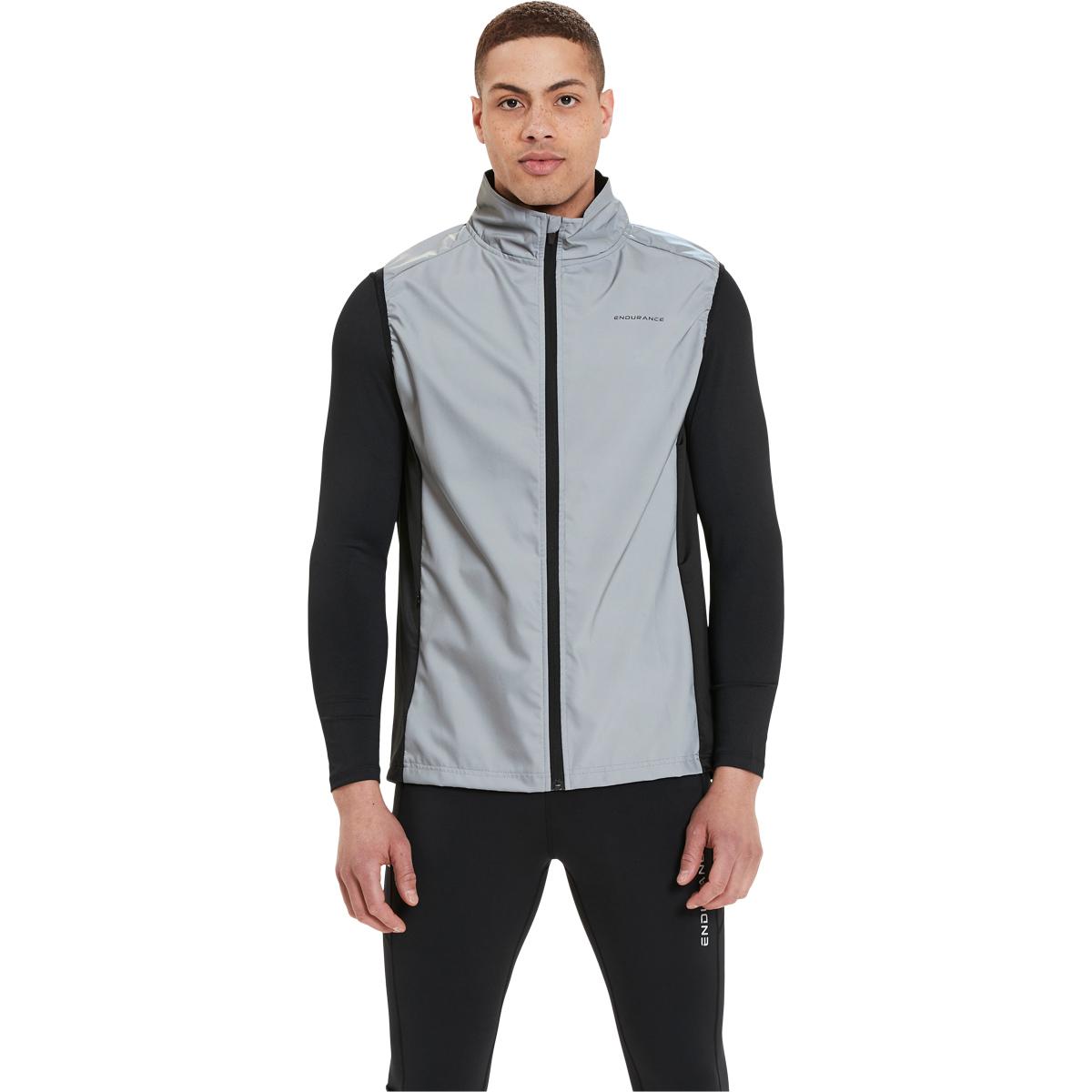 Endurance Peelier Light The Night Løbevest Herre Reflex
