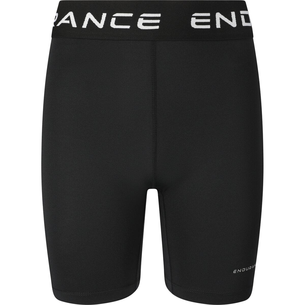 Endurance Power Korte Baselayer Tights Barn Black