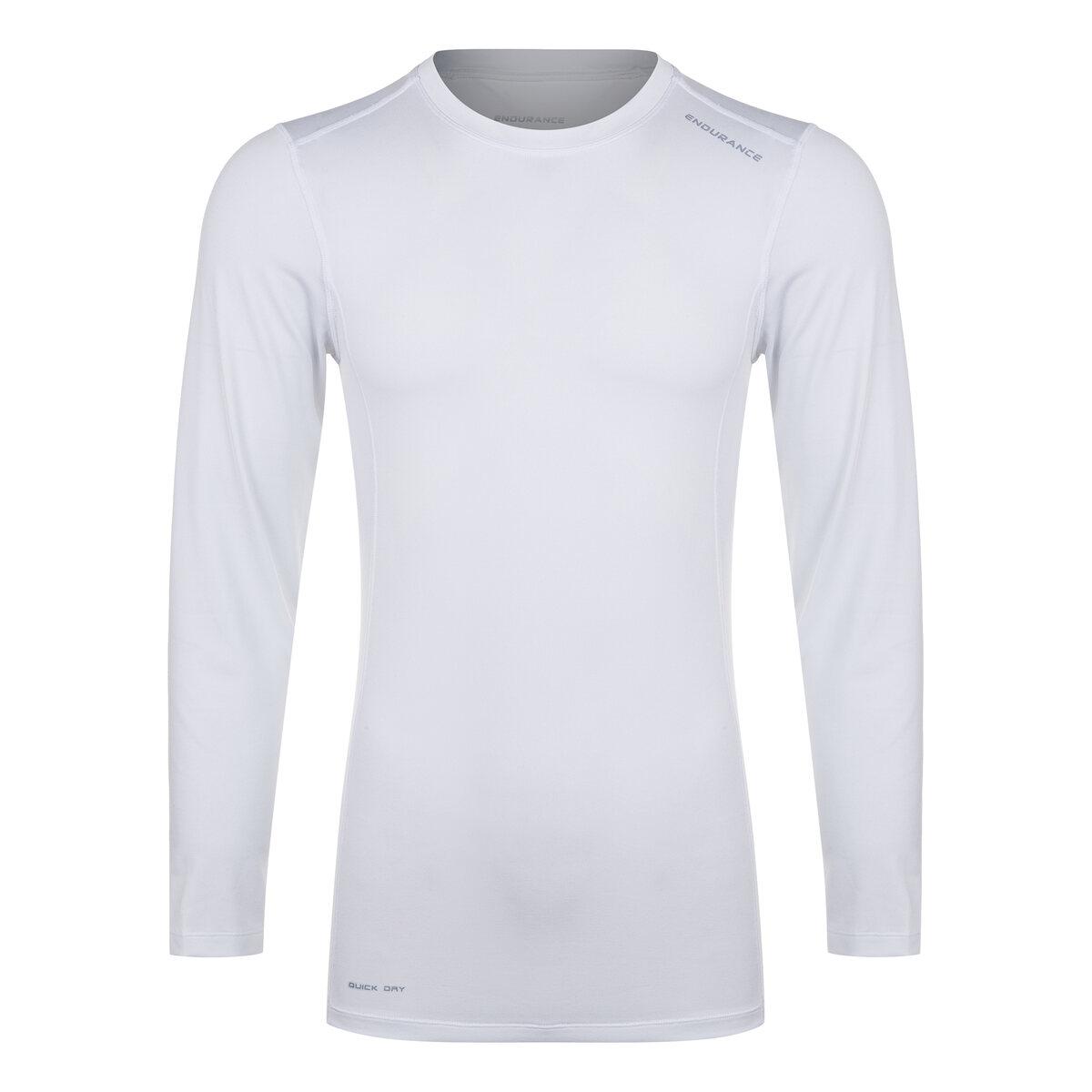 Endurance Power Langærmet Baselayer T-shirt Børn White