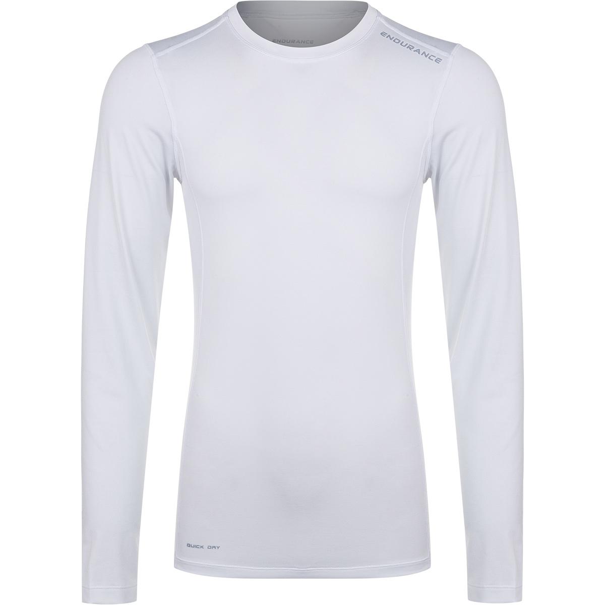 Endurance Power Langærmet Baselayer T-shirt Børn White