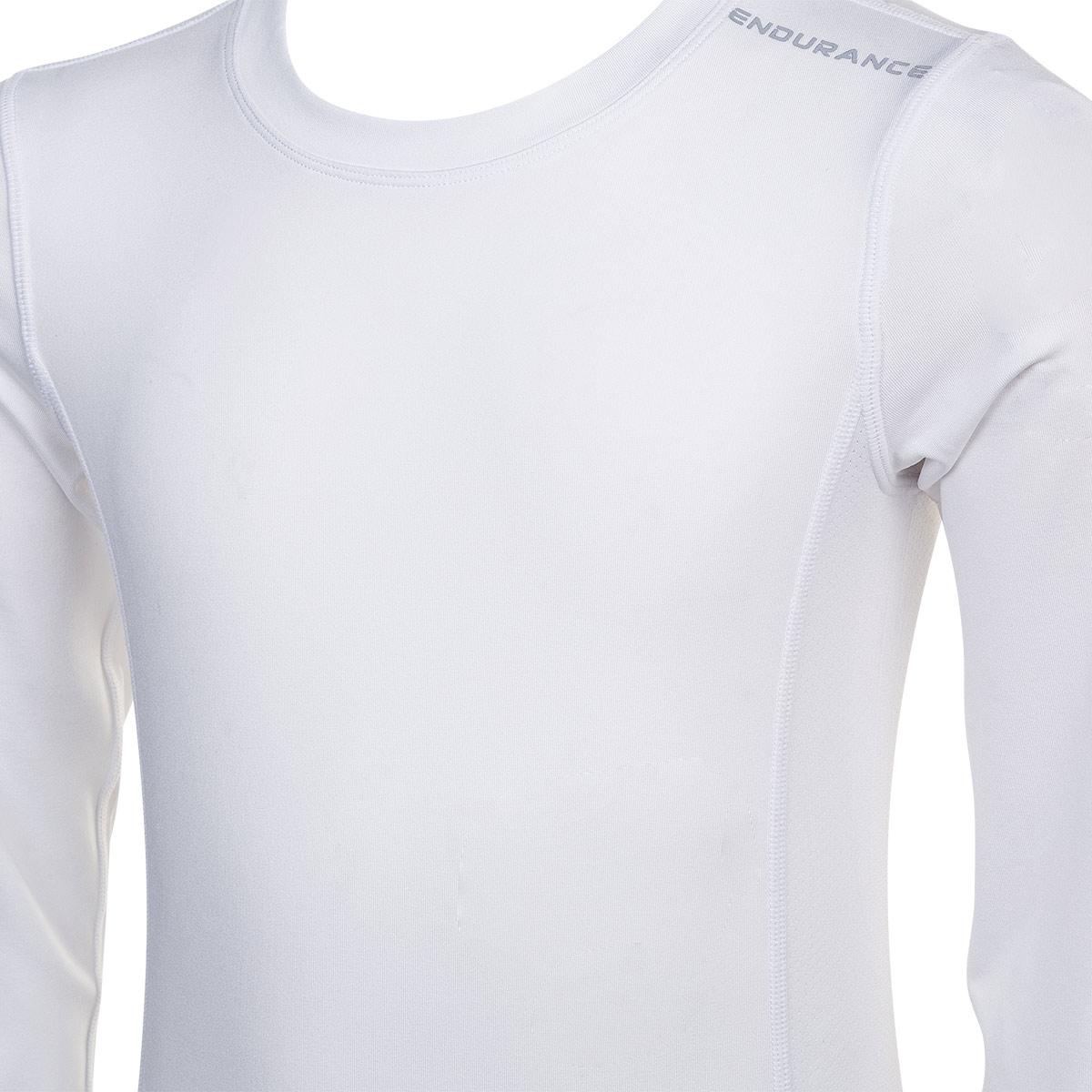 Endurance Power Langærmet Baselayer T-shirt Børn White