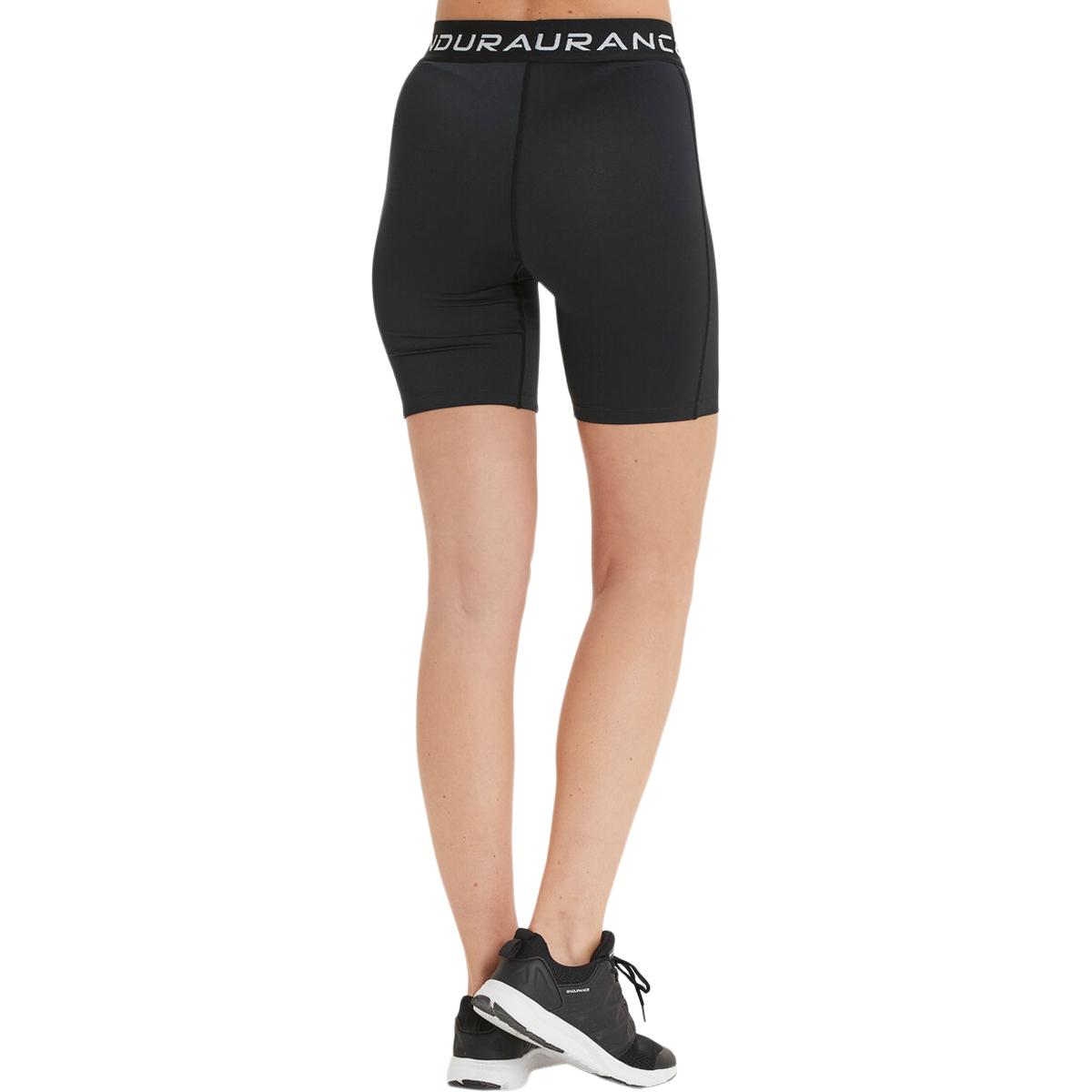 Endurance Power Korte Baselayer Tights Dame Black