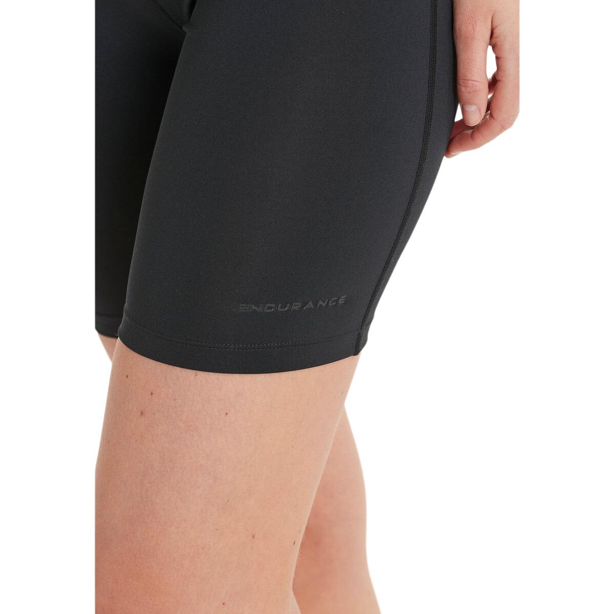 Endurance Power Korte Baselayer Tights Dame Black