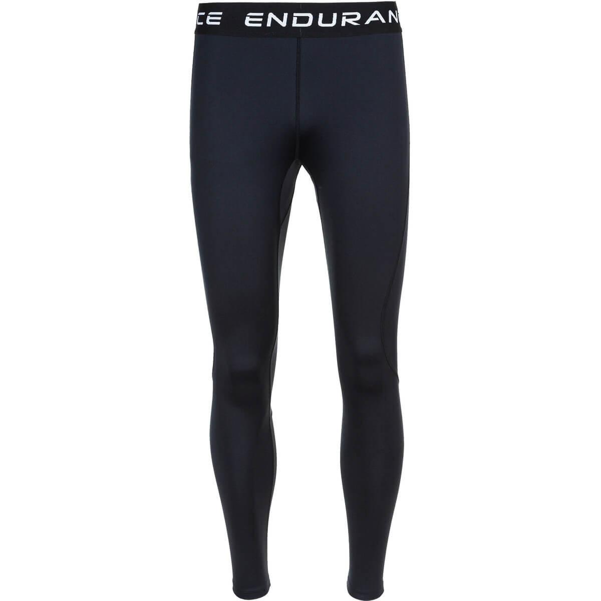 Endurance Power Baselayer Tights Herre Black