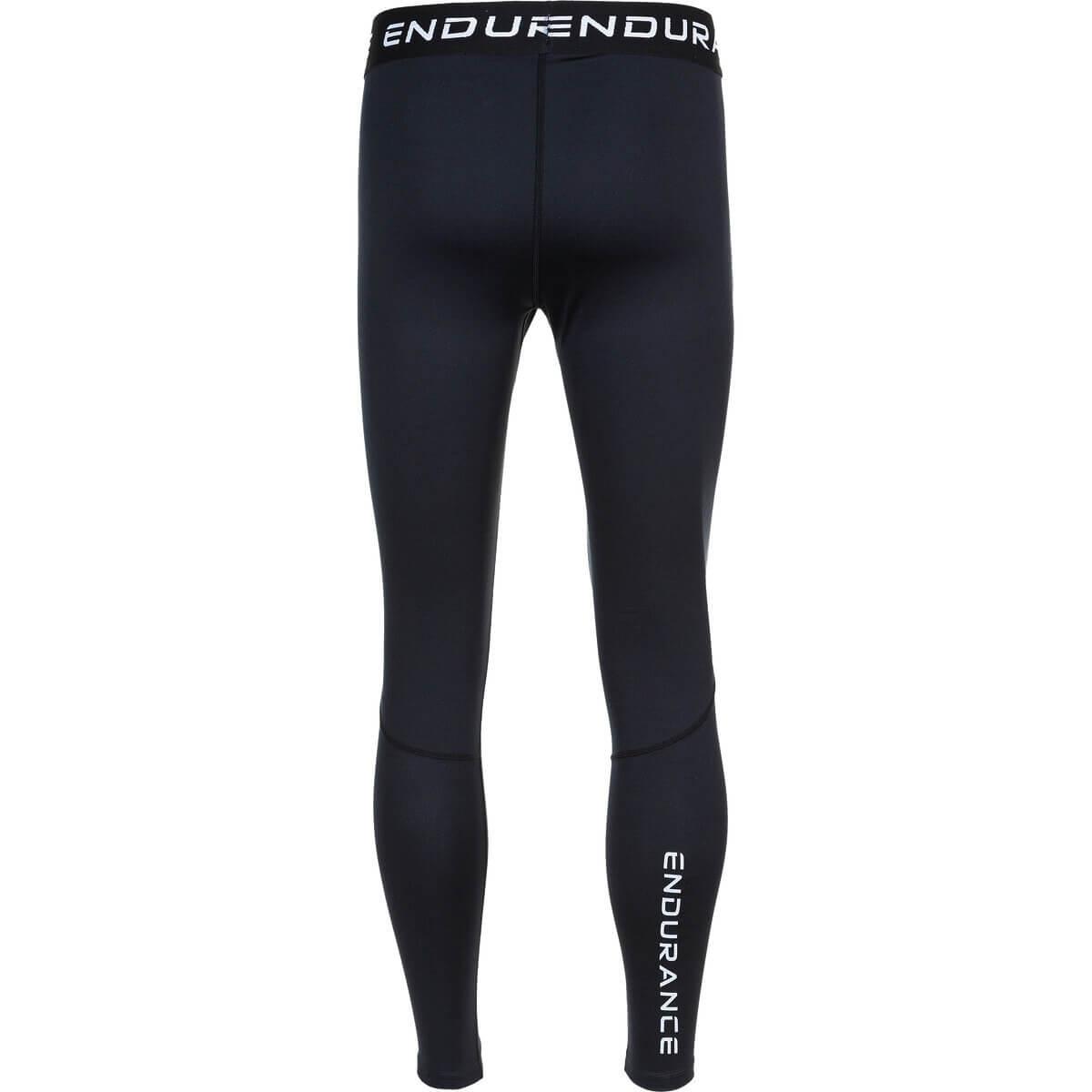 Endurance Power Baselayer Tights Herre Black
