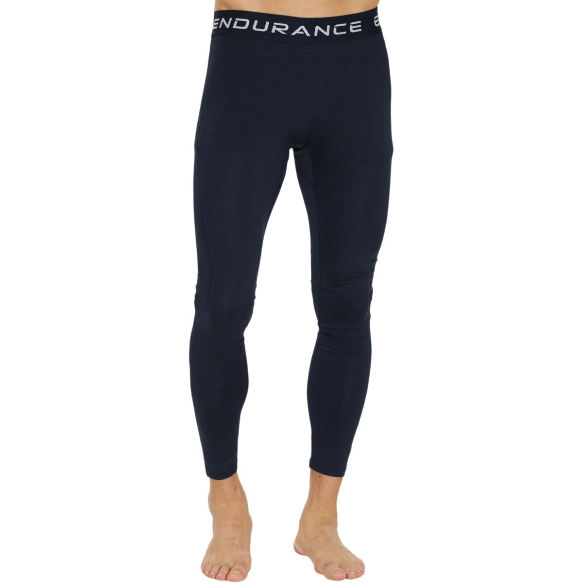 Endurance Power Baselayer Tights Herre Black