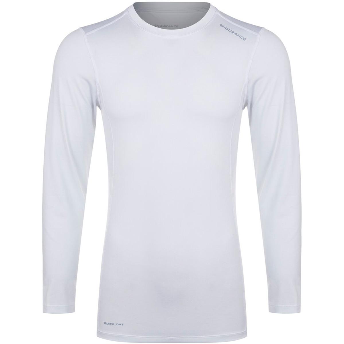 Endurance Power Langærmet Baselayer T-shirt Herre White
