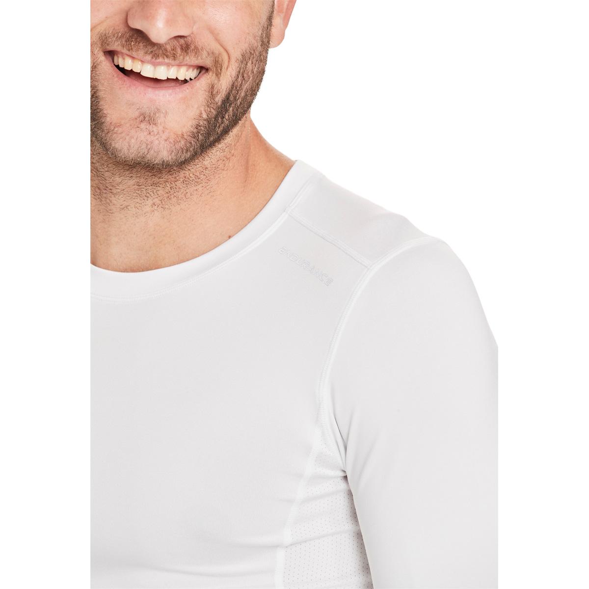 Endurance Power Langærmet Baselayer T-shirt Herre White