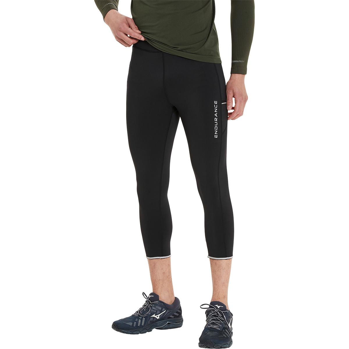 Endurance Energy v2 3/4 Løbetights Herre Black