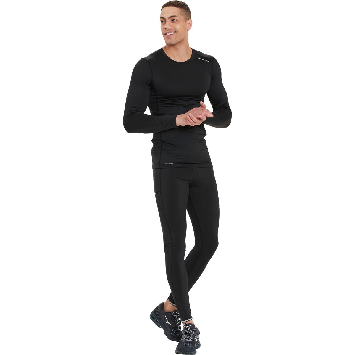 Endurance Energy v2 Vinterløbetights Herre Black