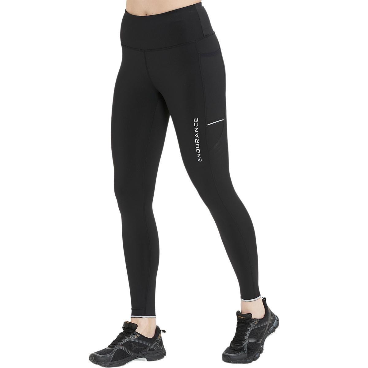 Endurance Energy v2 High Waist Løbetights Dame Black