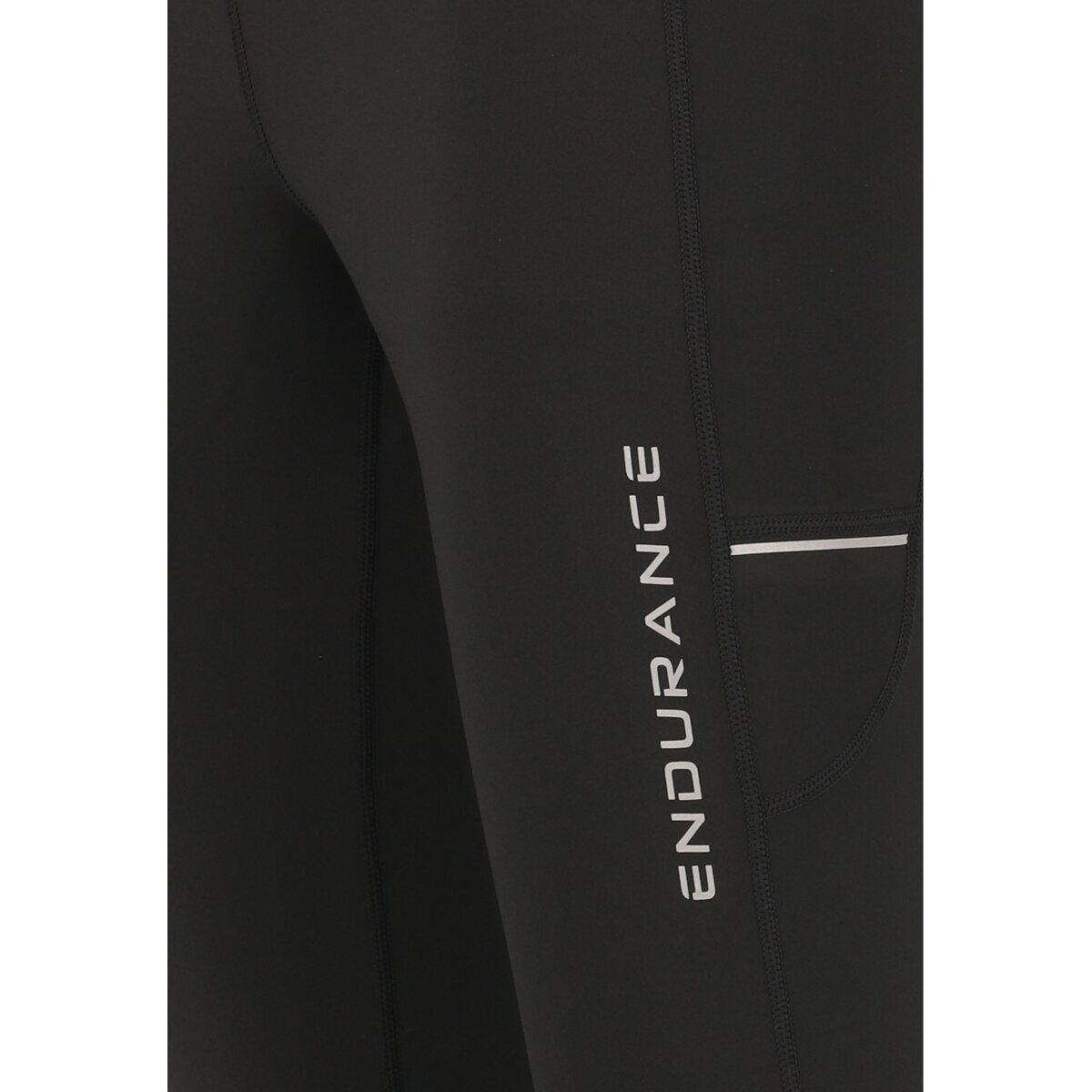Endurance Energy v2 Windblock Løbetights Dame Black