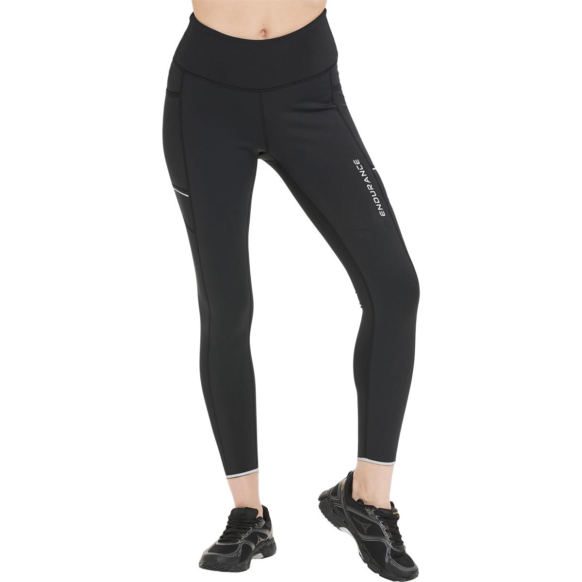 Endurance Energy v2 Windblock Løbetights Dame Black