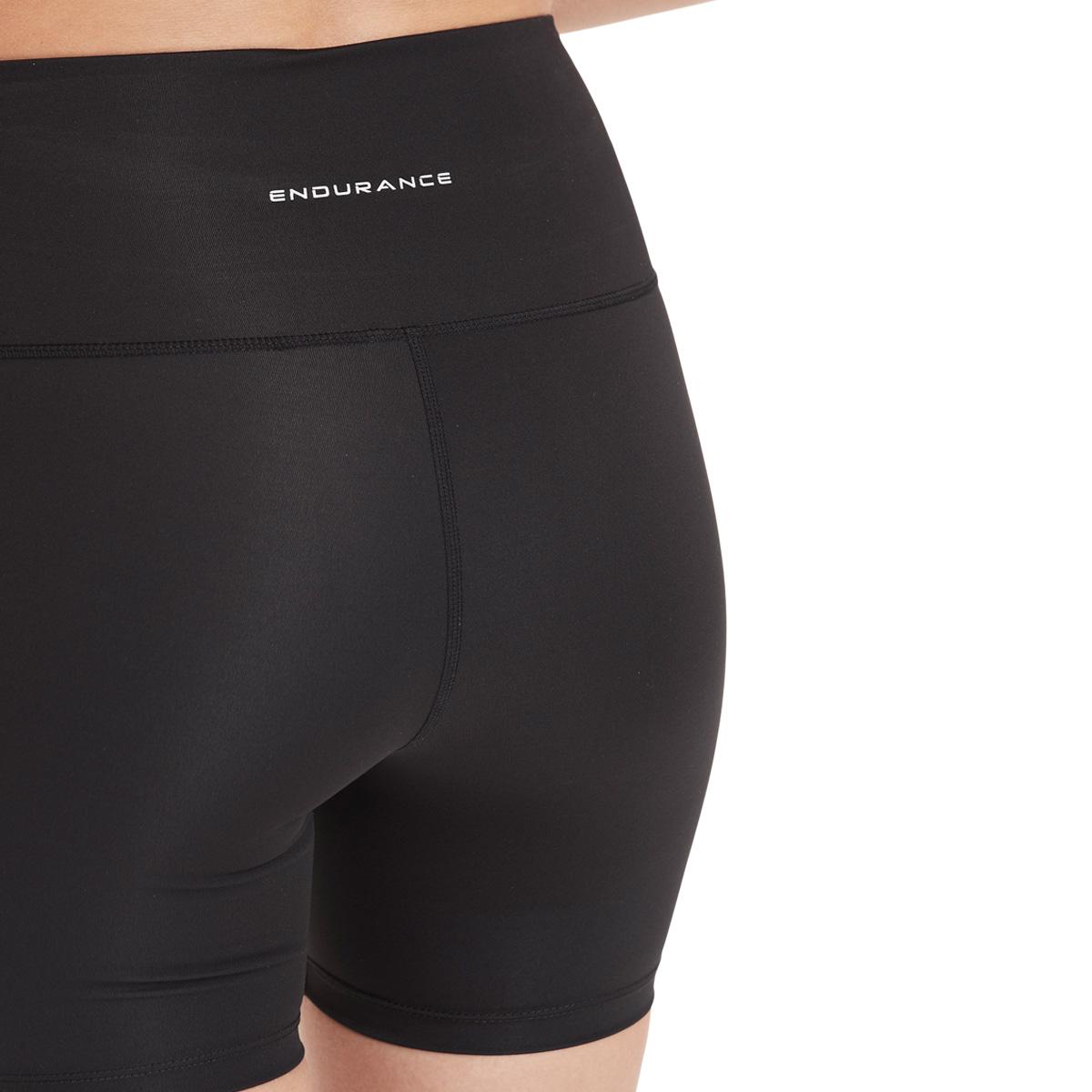 Endurance Raleigh 6" Korte Træningstights Dame Black