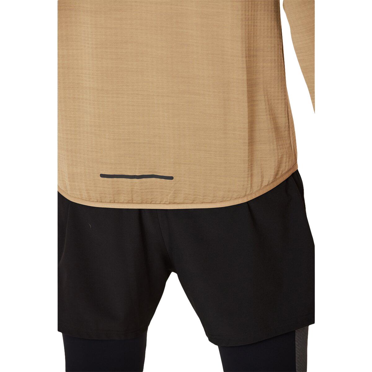 Endurance Avan Waffle Langærmet Løbe T-shirt Herre Kelp