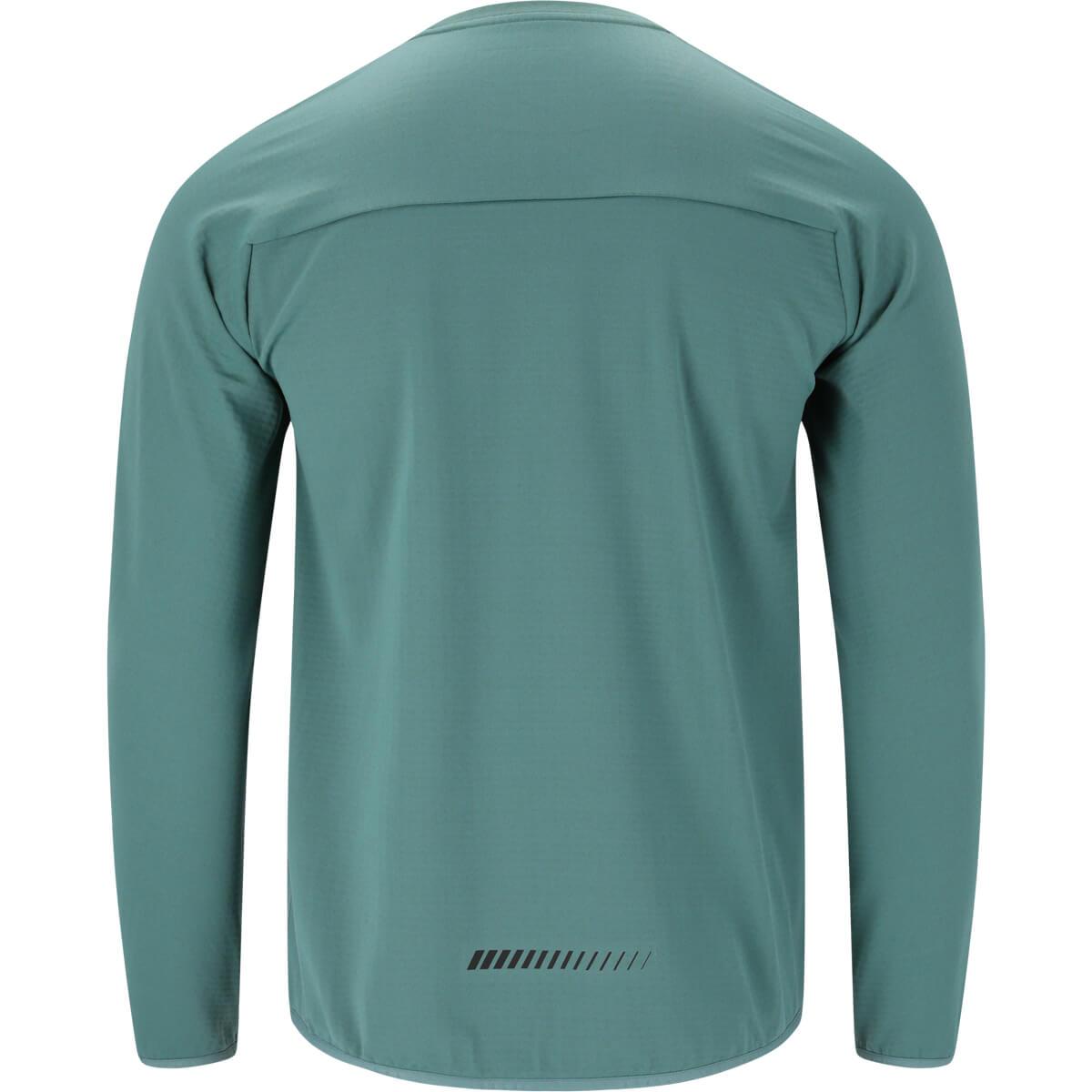 Endurance Avan Waffle Langærmet Løbe T-shirt Herre North Atlantic
