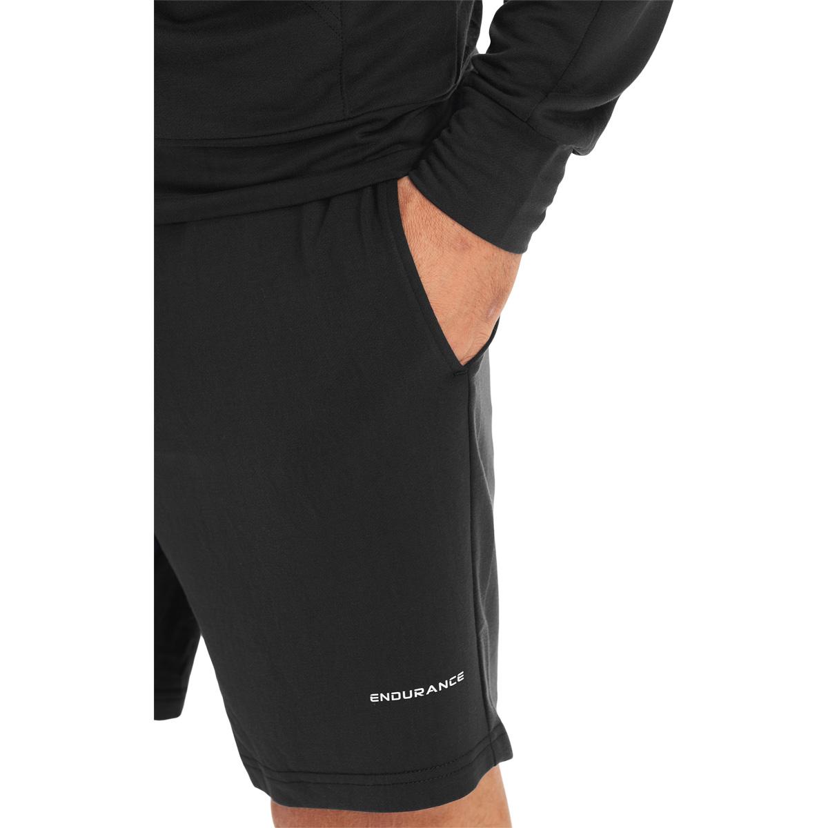 Endurance Loweer Sweat Shorts Herre Black