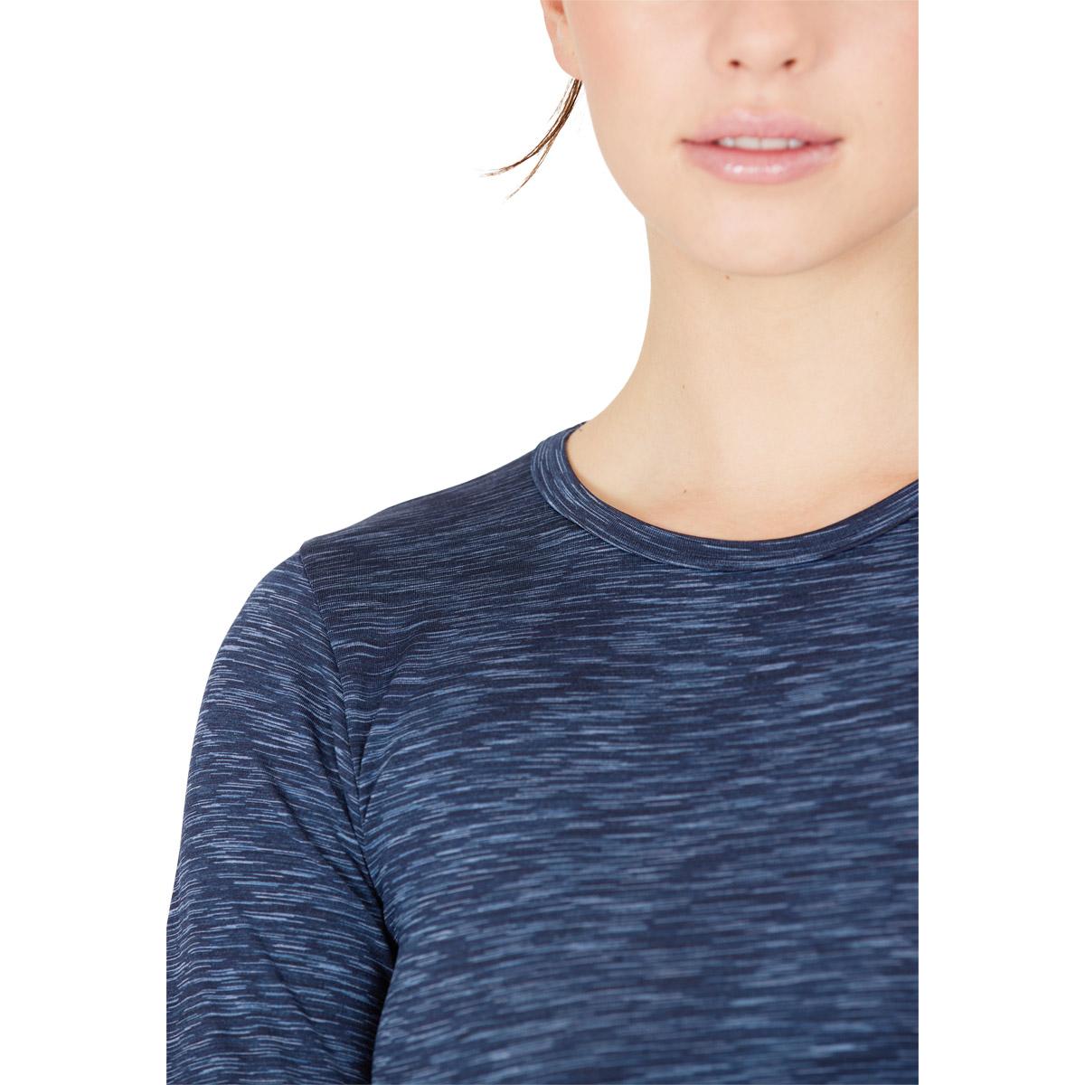 Endurance Crina Seamless Langærmet T-shirt Dame Dark Sapphire