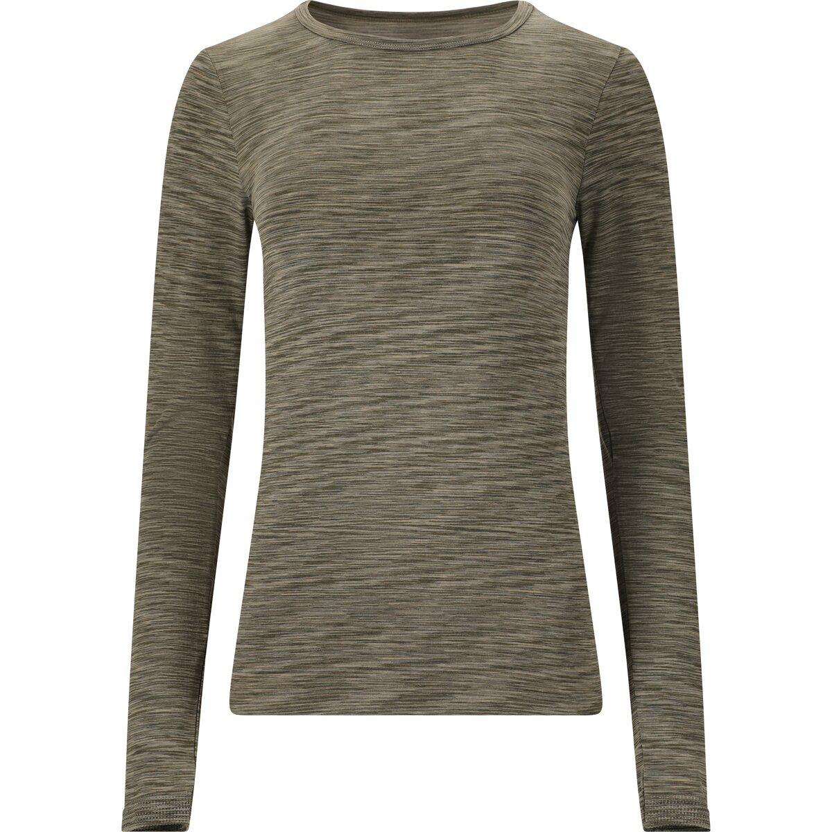 Endurance Crina Seamless Langærmet T-shirt Dame Shadow