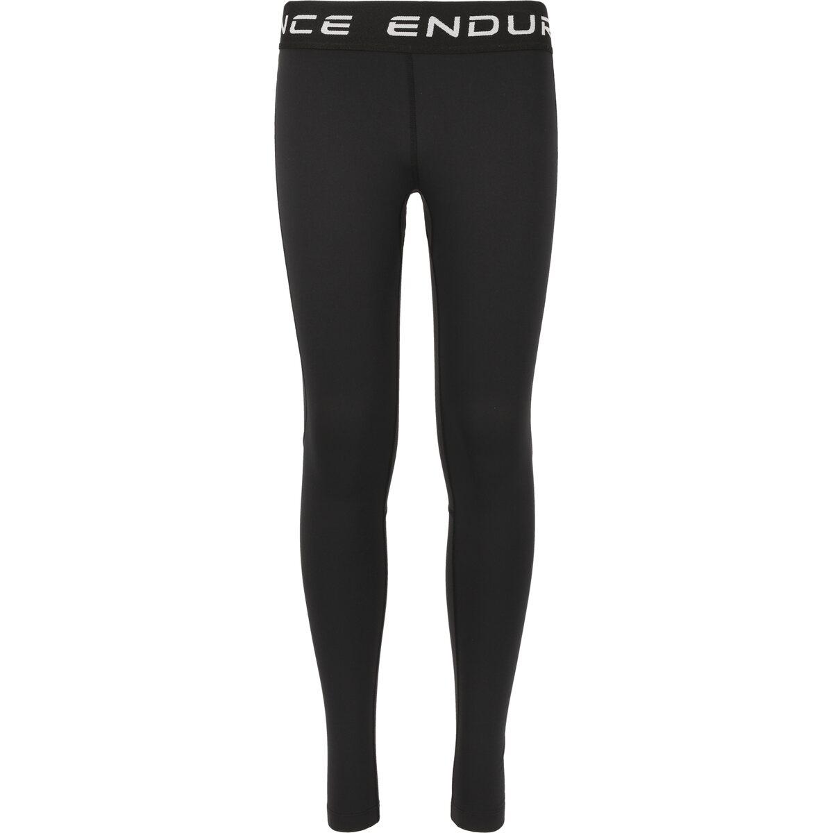 Endurance Power Vinter Baselayer Tights Barn Black