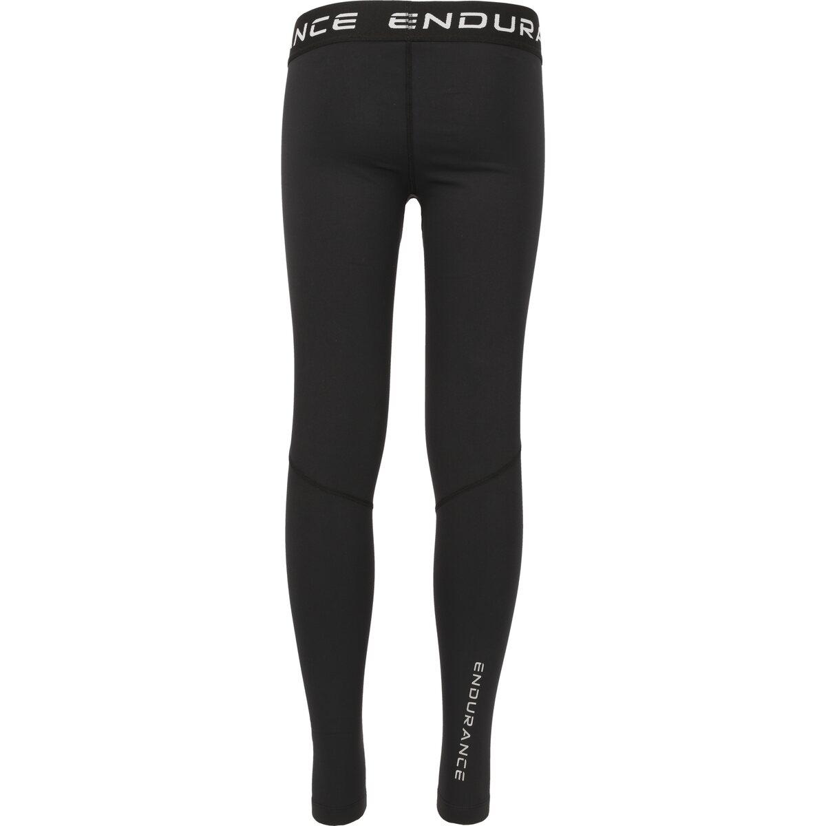 Endurance Power Vinter Baselayer Tights Barn Black