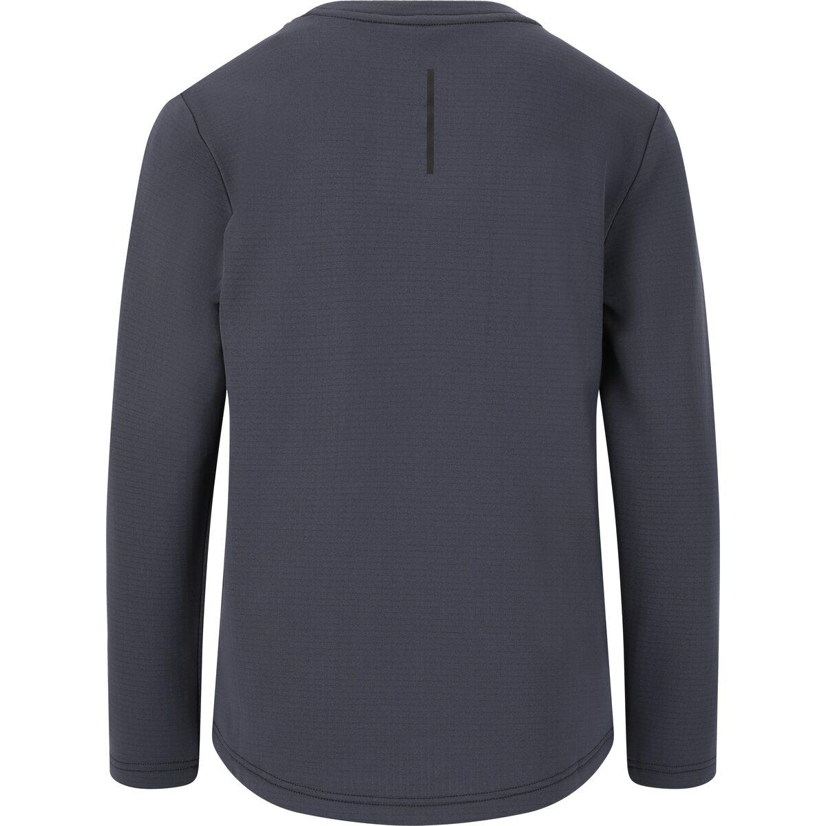 Endurance Eally Waffle Langermet Løpe T-skjorte Barn Ombre Blue