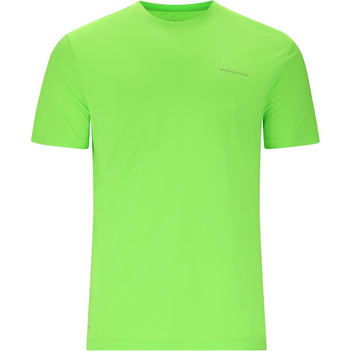Endurance Vernon v2 Løbe T-shirt Herre Safety Green