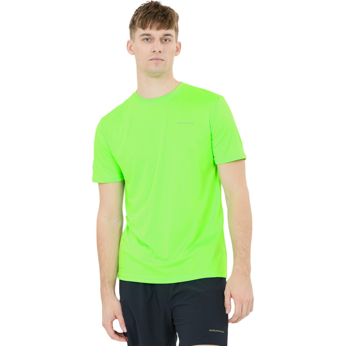 Endurance Vernon v2 Løbe T-shirt Herre Safety Green