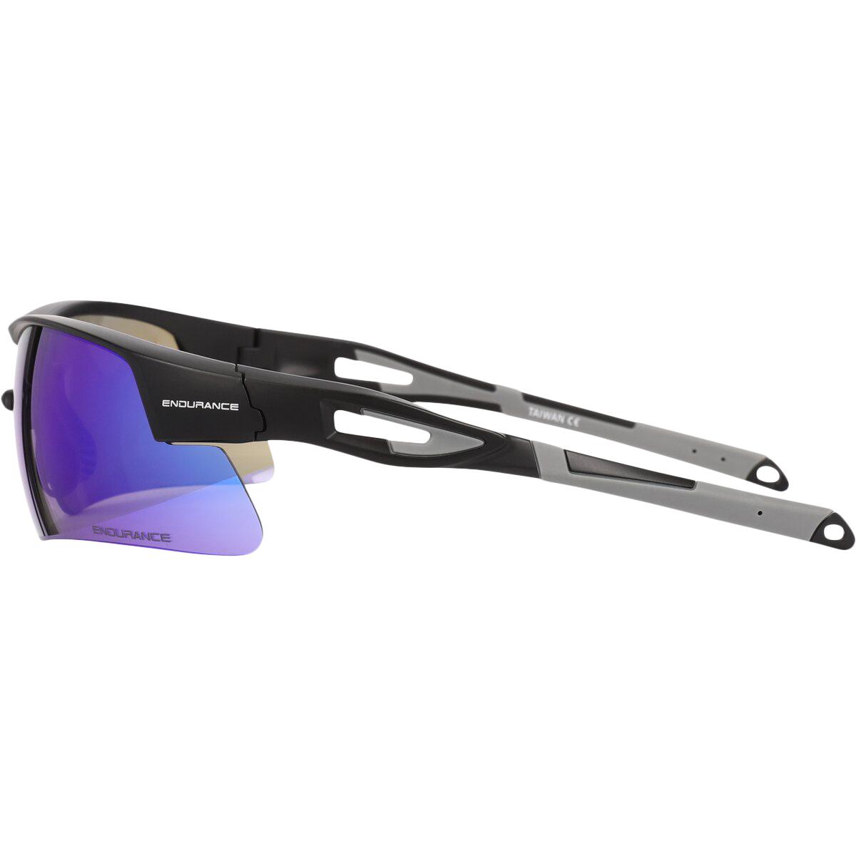 Endurance Jacque Half-Frame Sport Solbriller Blue Topaz