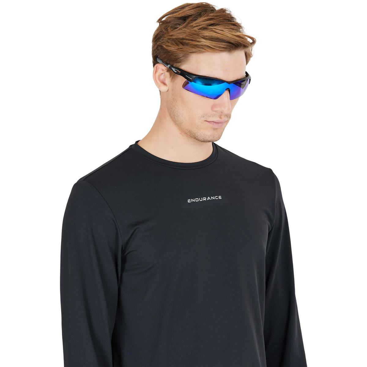 Endurance Jacque Half-Frame Sport Solbriller Blue Topaz