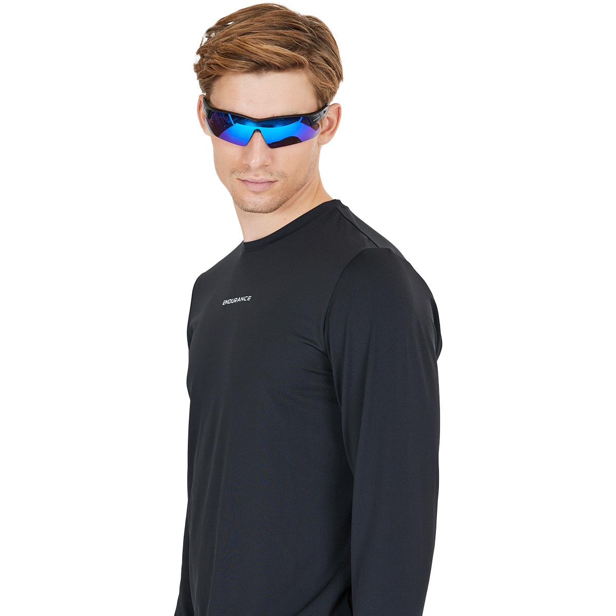 Endurance Jacque Half-Frame Sport Solbriller Blue Topaz
