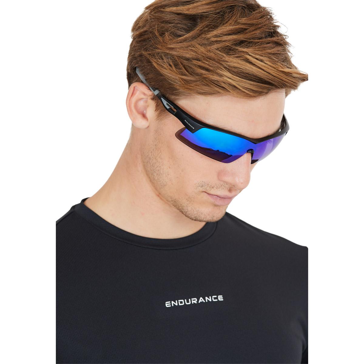 Endurance Jacque Half-Frame Sport Solbriller Blue Topaz