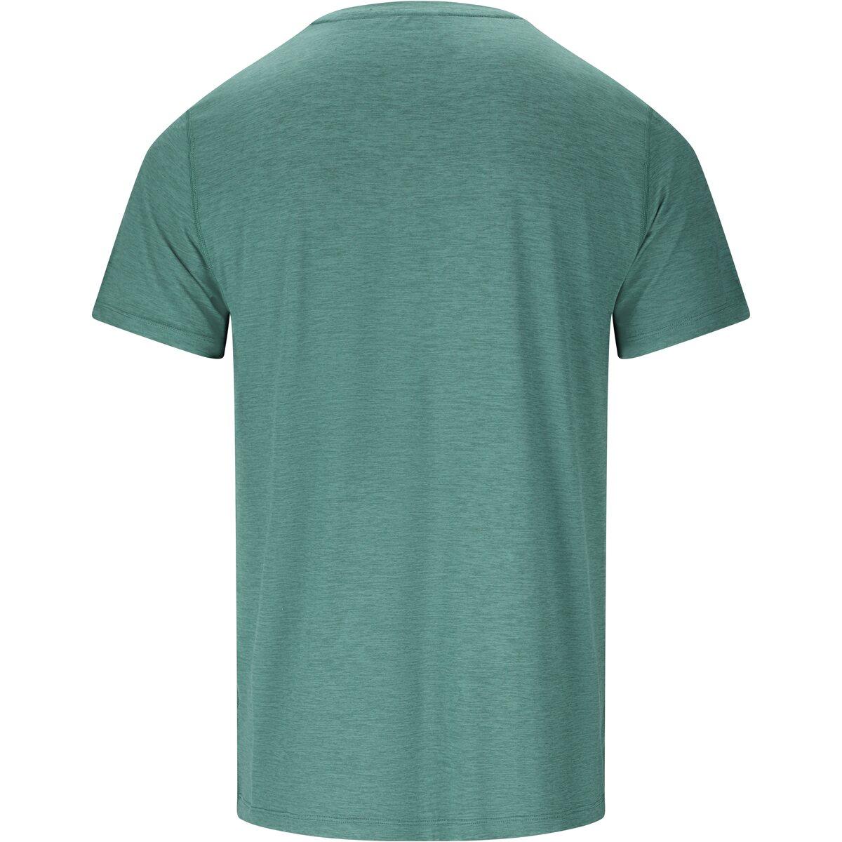Endurance Abdon Løbe T-shirt Herre Silver Pine