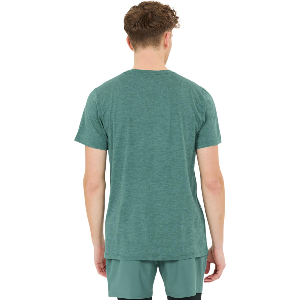 Endurance Abdon Løbe T-shirt Herre Silver Pine