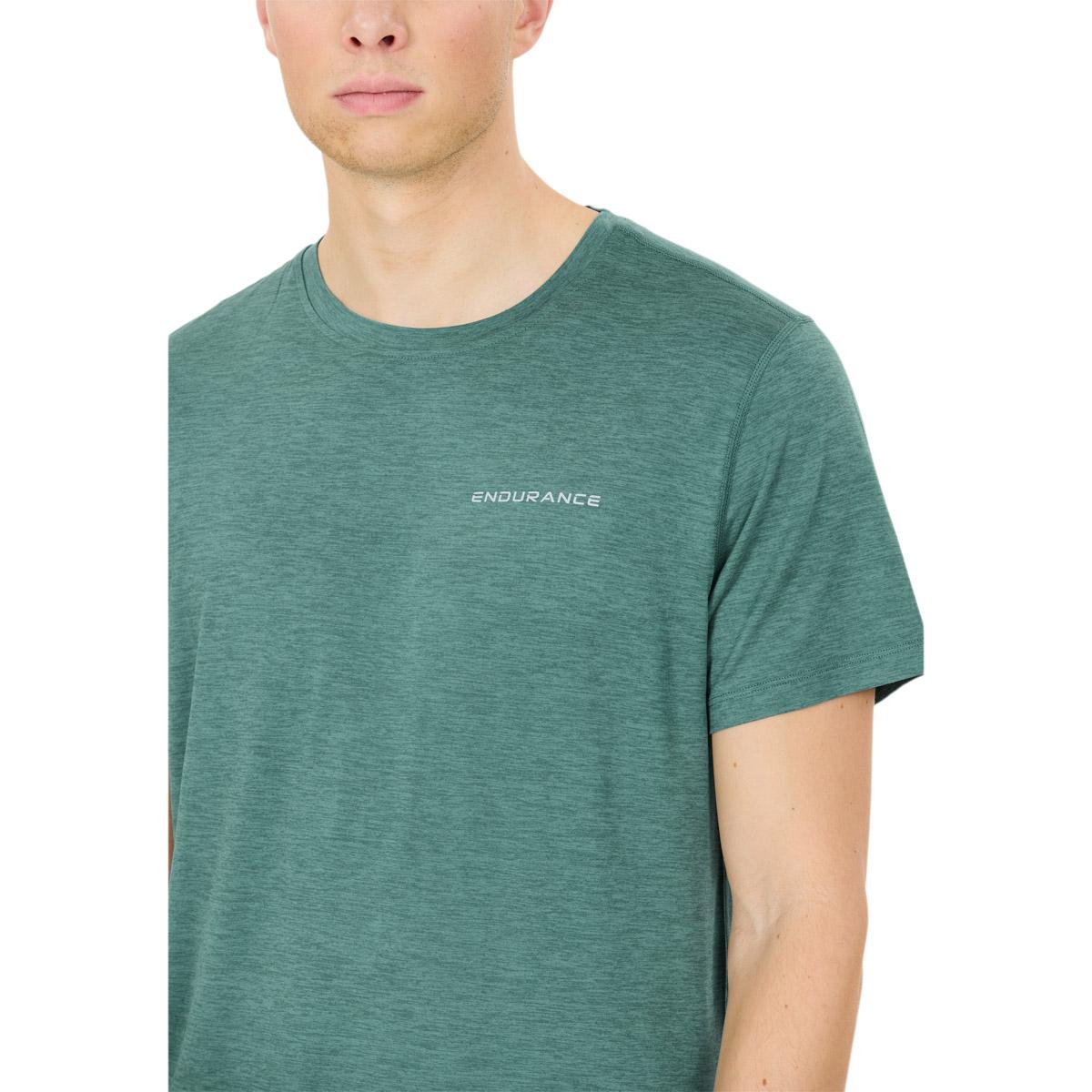 Endurance Abdon Løbe T-shirt Herre Silver Pine