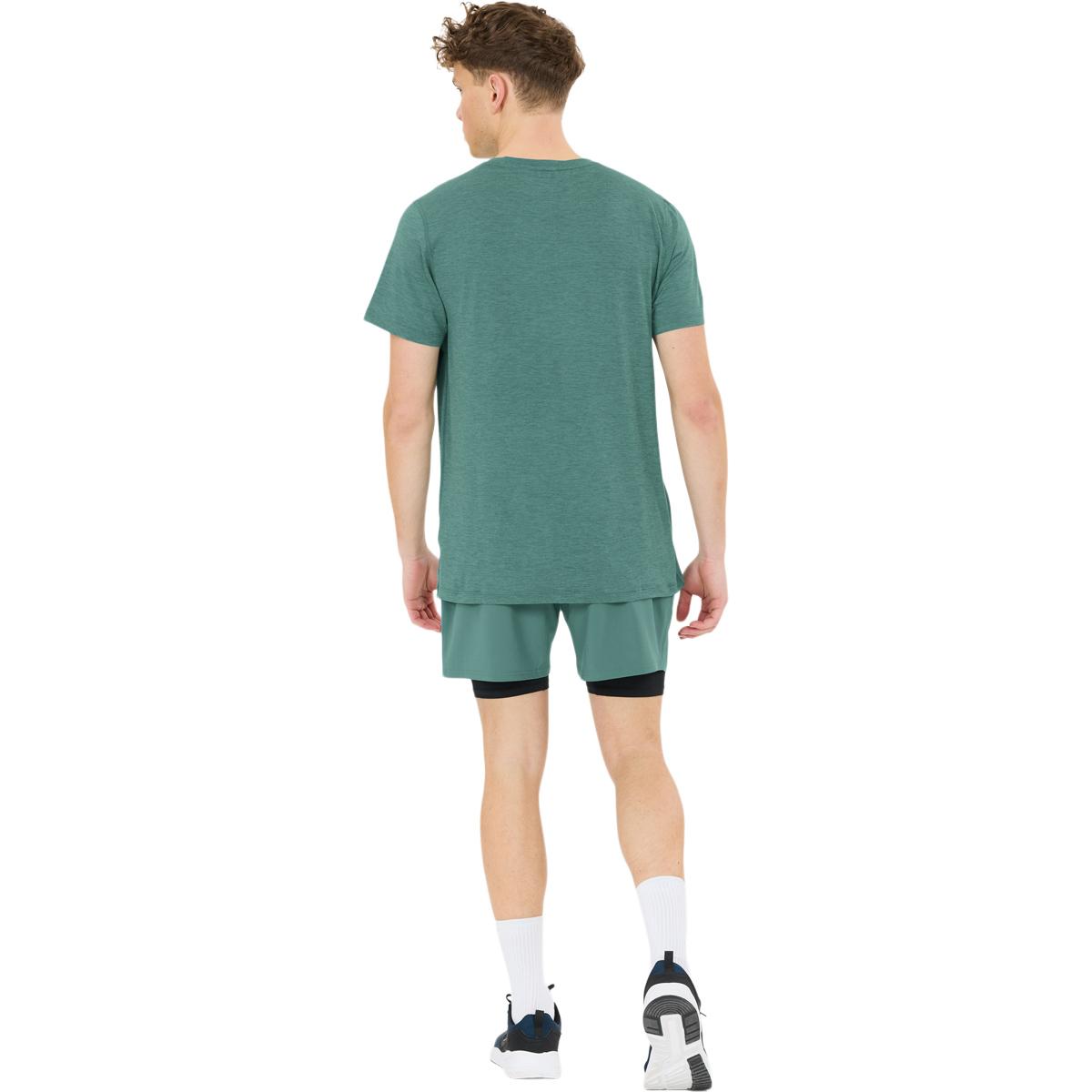 Endurance Abdon Løbe T-shirt Herre Silver Pine