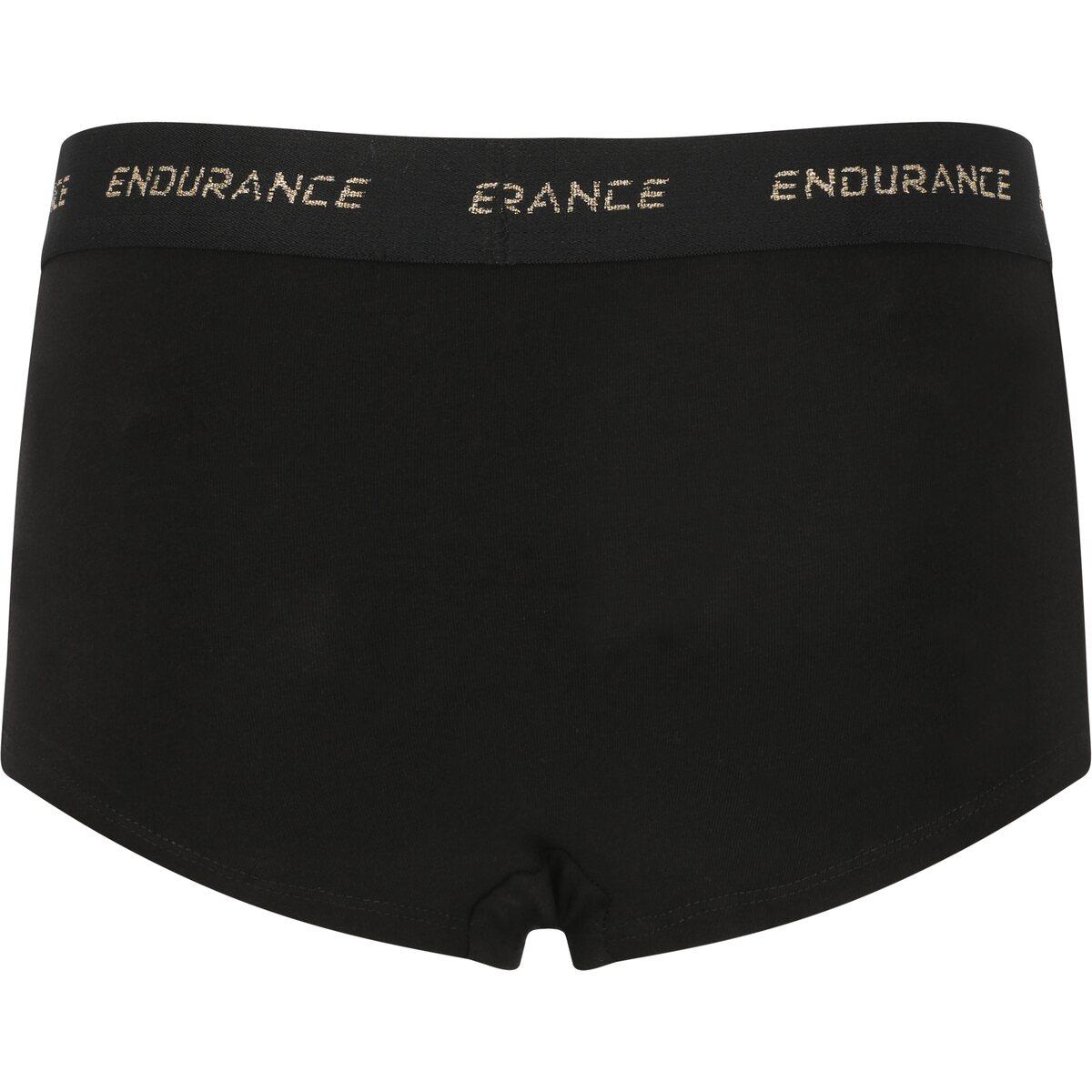 Endurance Vickers 3-Pack Hotpants Børn black