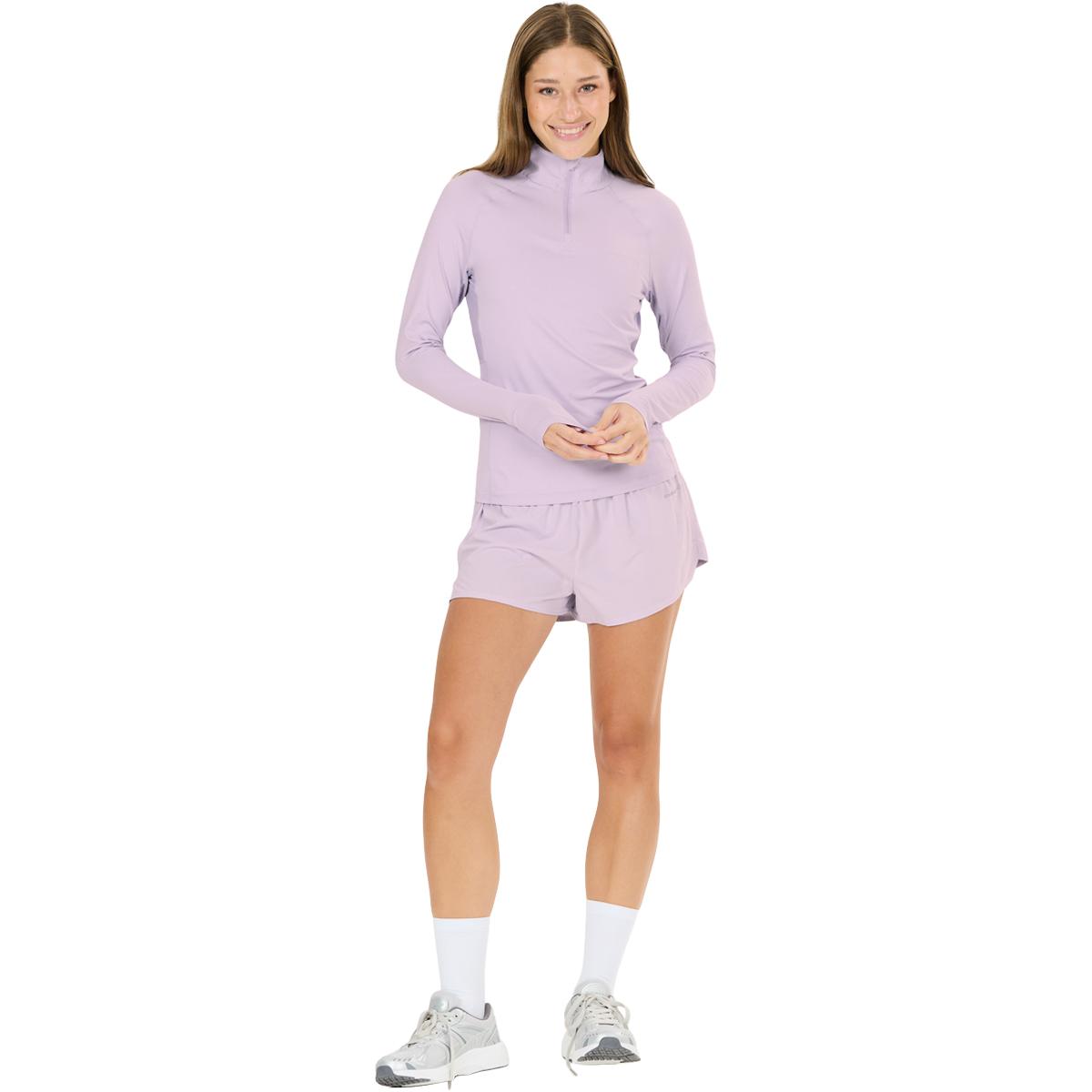 Endurance Chrissie Half Zip Løbetrøje Dame Orchid Petal