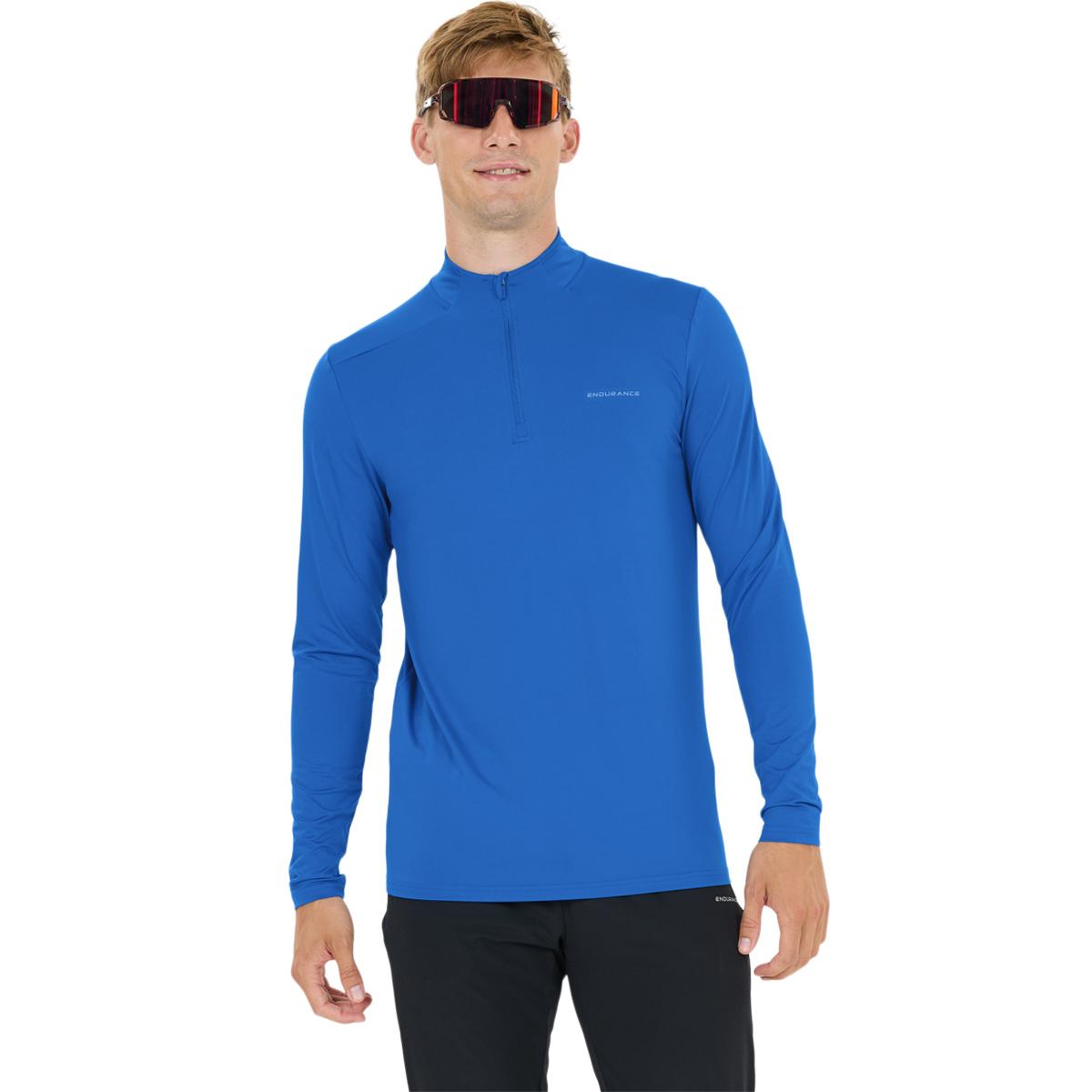 Endurance Armin Midlayer Løbetrøje Herre Victoria Blue