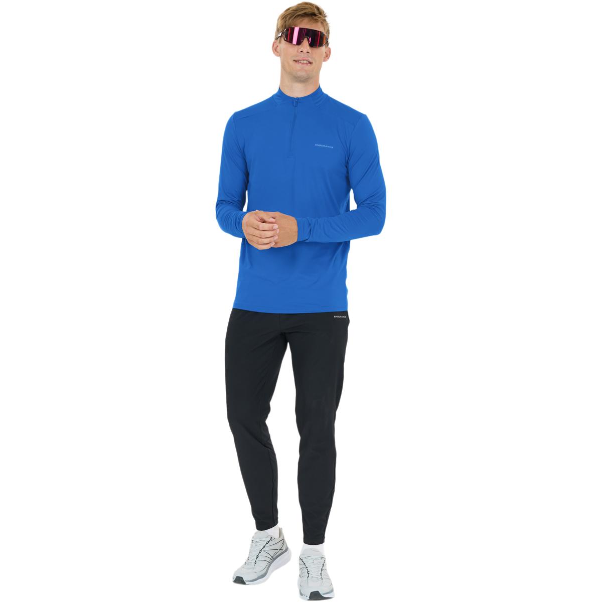 Endurance Armin Midlayer Løbetrøje Herre Victoria Blue