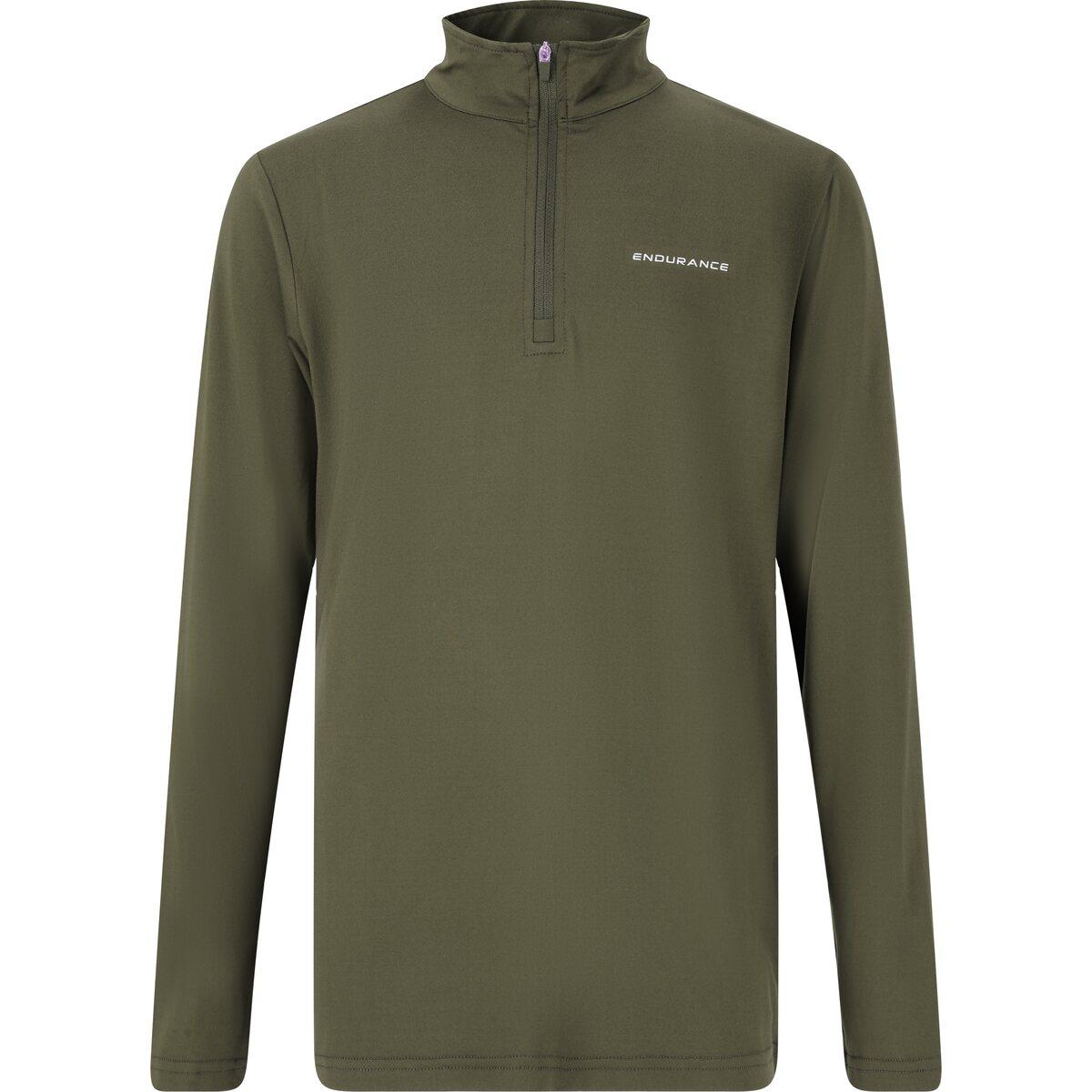 Endurance Ailan Half Zip Løpetrøye Barn Kambaba