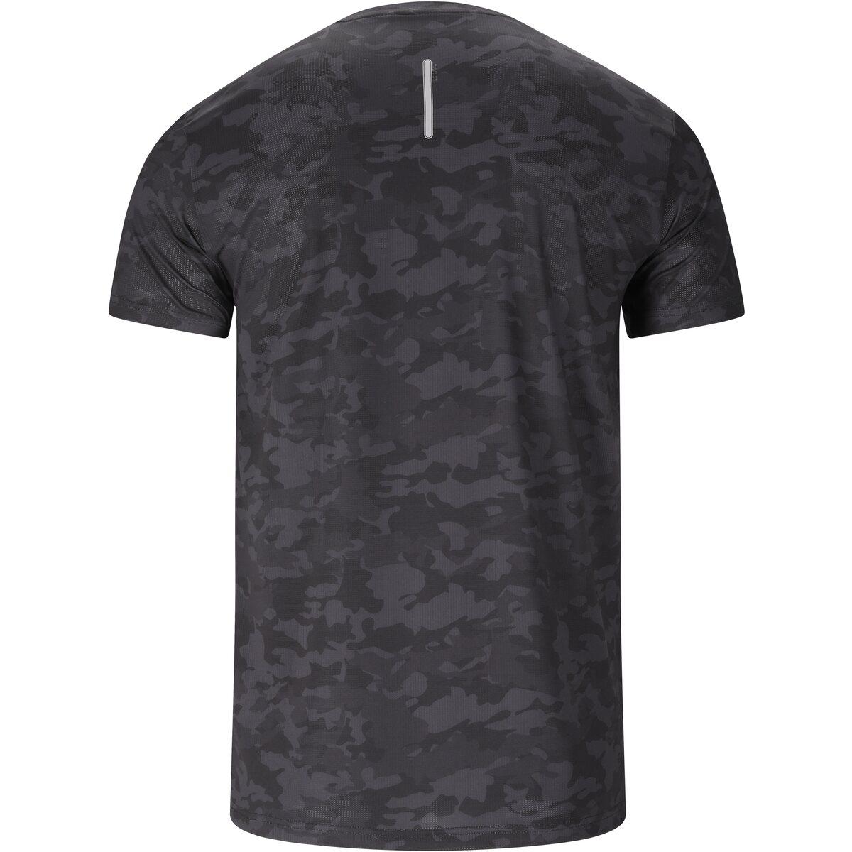 Endurance Genen Trænings T-shirt Herre Black Camouflage
