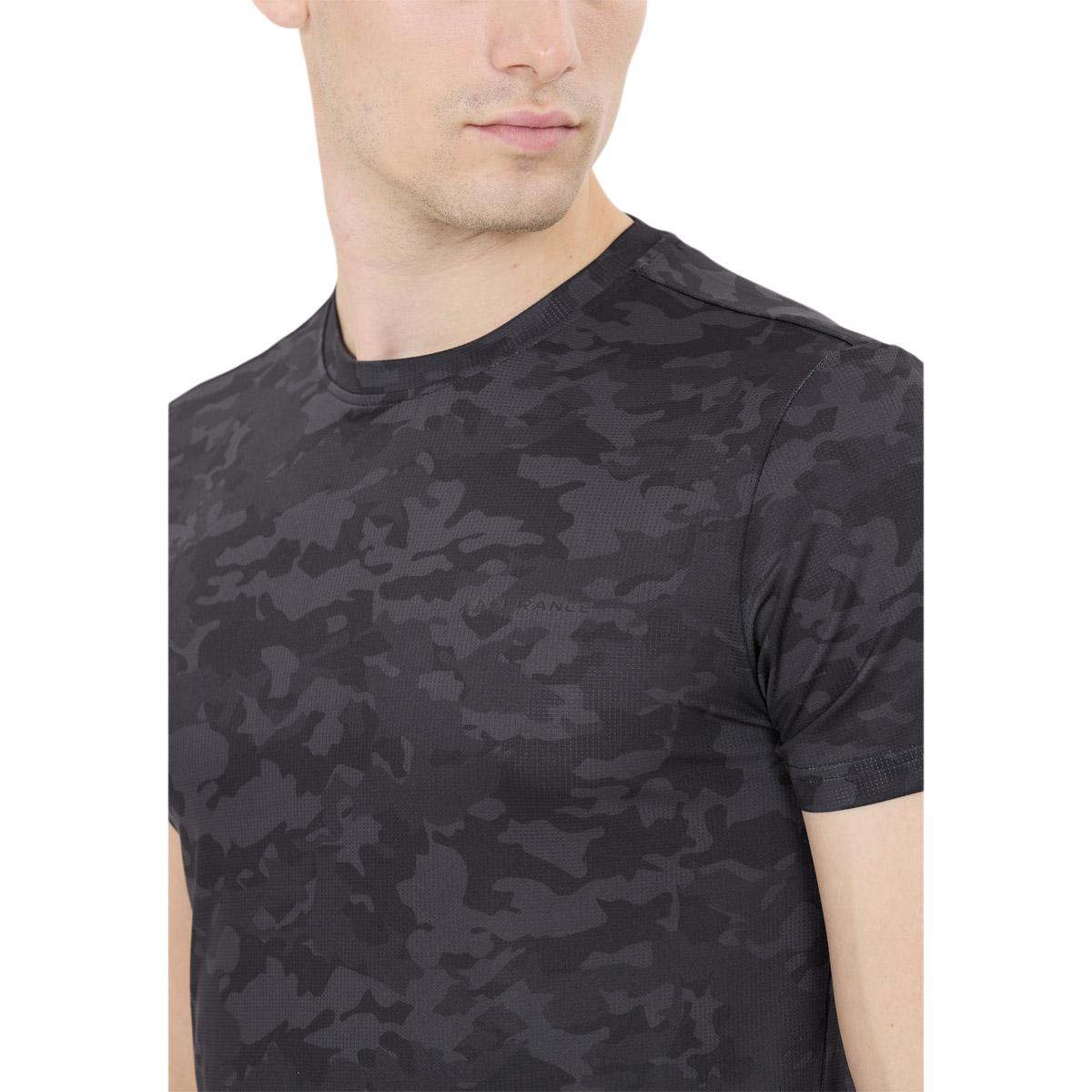 Endurance Genen Trænings T-shirt Herre Black Camouflage