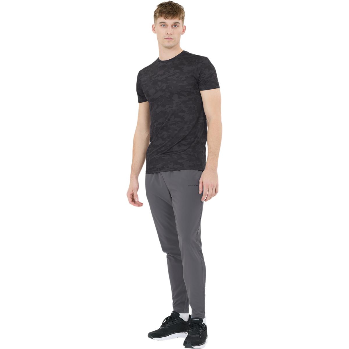 Endurance Genen Trænings T-shirt Herre Black Camouflage